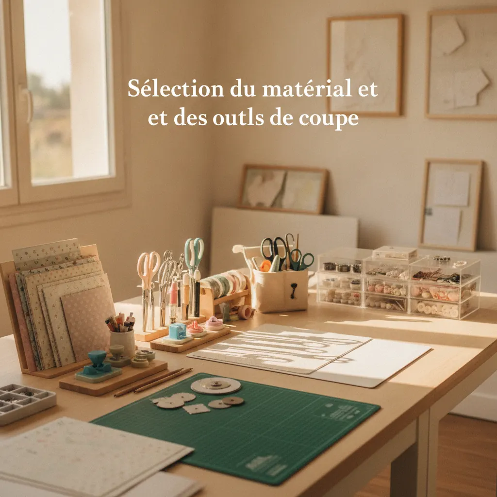 Organisons le poste de travail et les outils de coupe